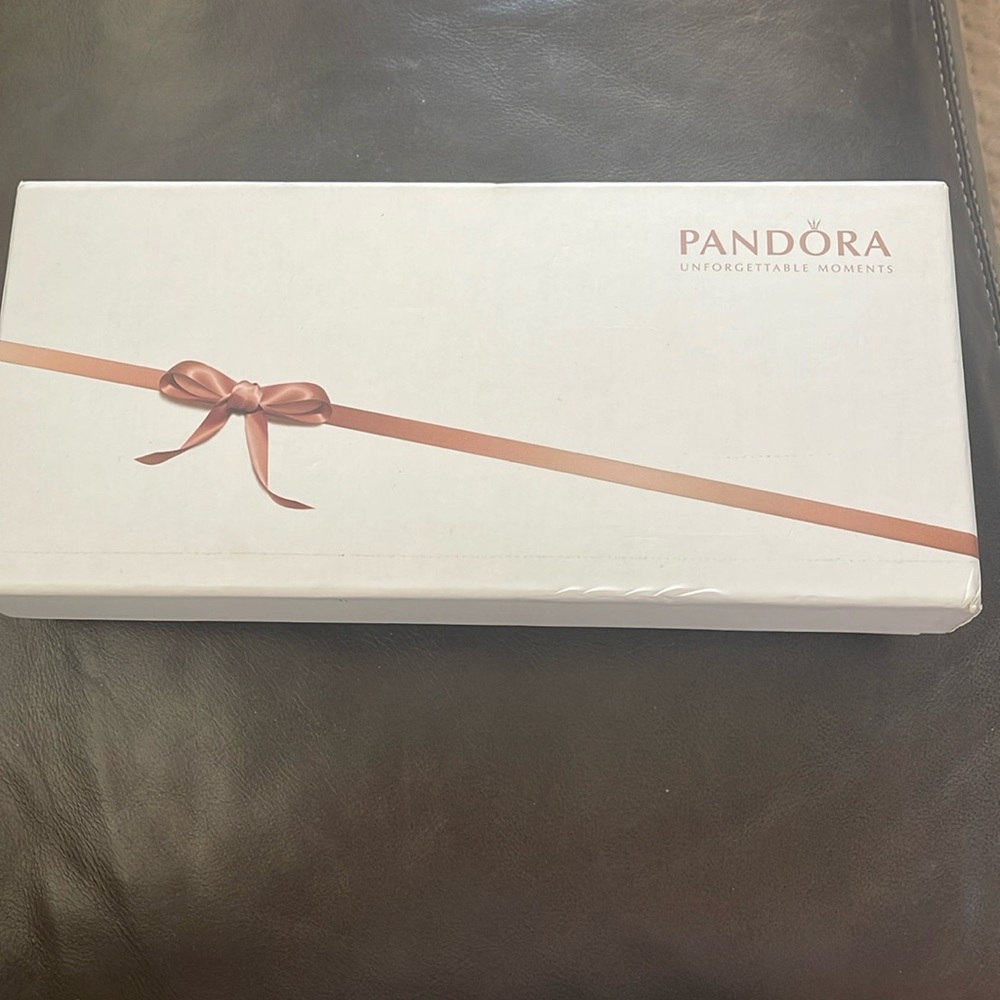 Pandora Travel Jewelry Organizer Clutch Pink Rectangle Pebbled Snap Zip …NEW